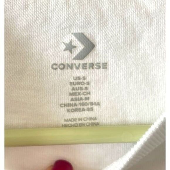 Converse Desert Rave Oversized Art T-Shirt Women’s Small Cotton Midweight - Picture 5 of 7